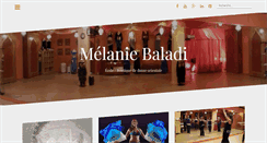 Desktop Screenshot of melaniebaladi.com