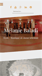 Mobile Screenshot of melaniebaladi.com